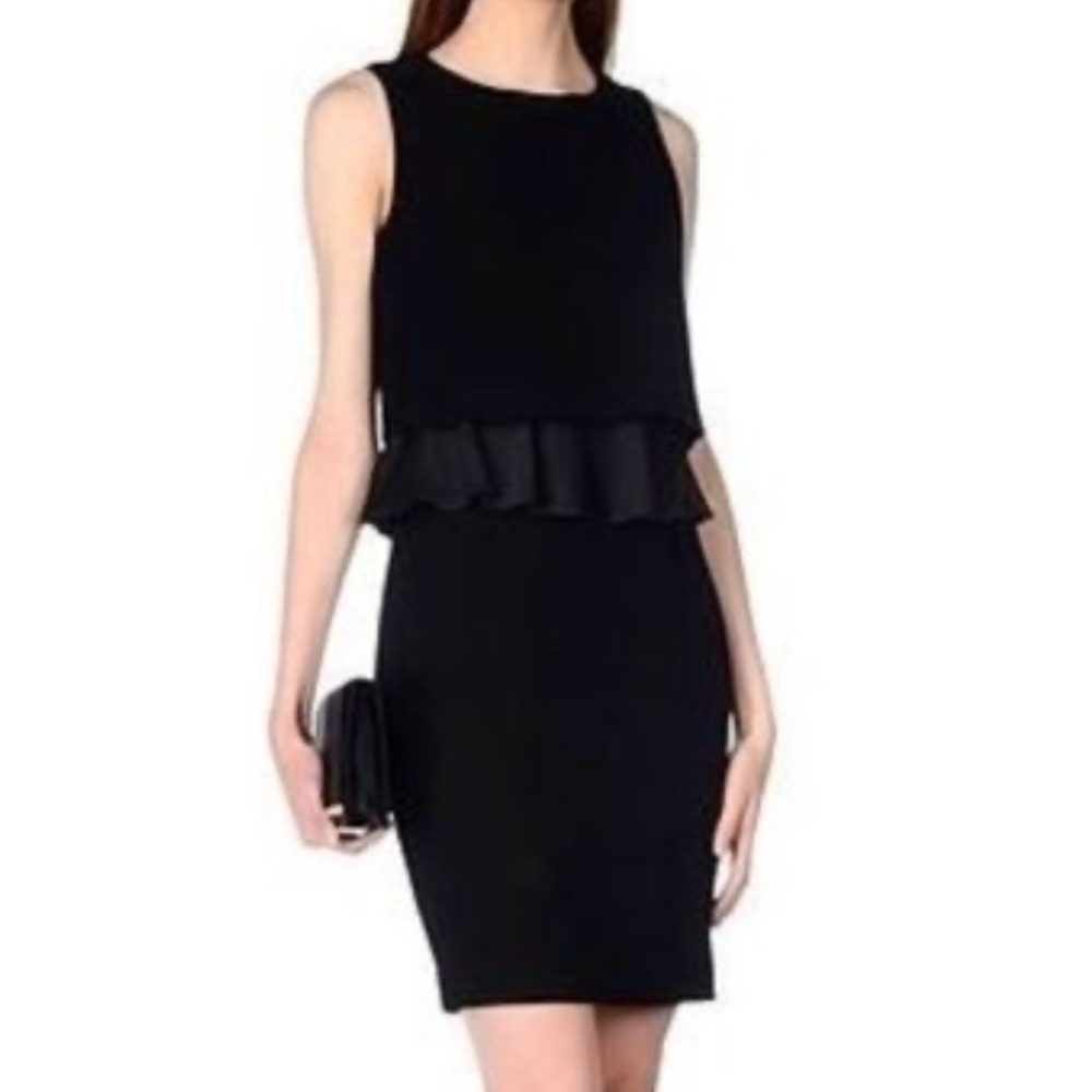 Armani Collezioni Ruffled Detail Dress